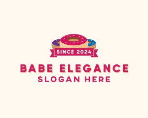 Sweet Doughnut Pastry logo design