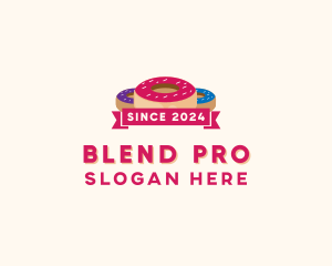 Sweet Doughnut Pastry logo design