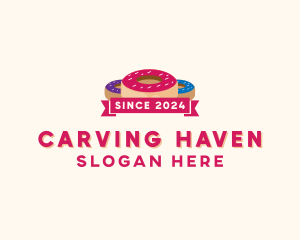 Sweet Doughnut Pastry logo design