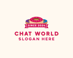 Sweet Doughnut Pastry logo design