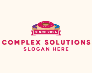 Sweet Doughnut Pastry logo design