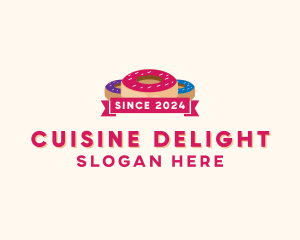 Sweet Doughnut Pastry logo design