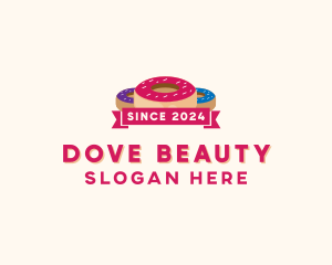 Sweet Doughnut Pastry logo design