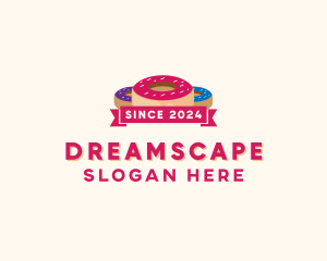 Sweet Doughnut Pastry logo design