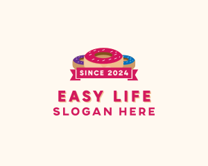 Sweet Doughnut Pastry logo design