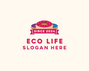 Sweet Doughnut Pastry logo design