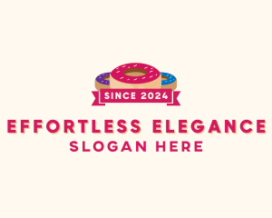 Sweet Doughnut Pastry logo design