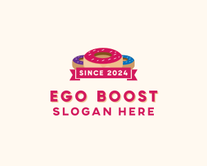 Sweet Doughnut Pastry logo design