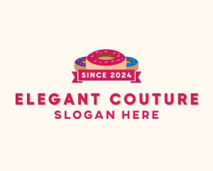 Sweet Doughnut Pastry logo design