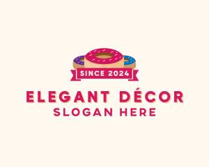 Sweet Doughnut Pastry logo design