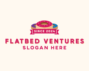 Sweet Doughnut Pastry logo design