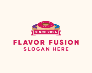 Sweet Doughnut Pastry logo design