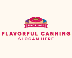 Sweet Doughnut Pastry logo design