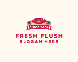 Sweet Doughnut Pastry logo design