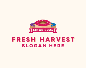 Sweet Doughnut Pastry logo design