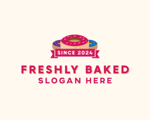 Sweet Doughnut Pastry logo design