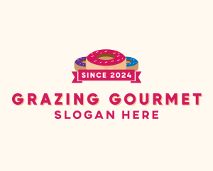 Sweet Doughnut Pastry logo design