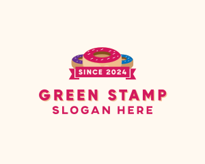 Sweet Doughnut Pastry logo design