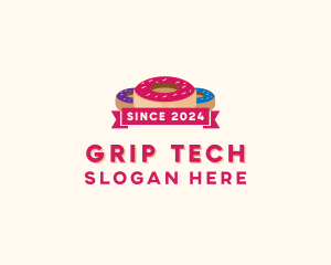 Sweet Doughnut Pastry logo design