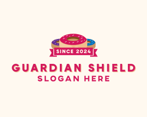 Sweet Doughnut Pastry logo design