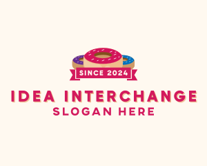 Sweet Doughnut Pastry logo design