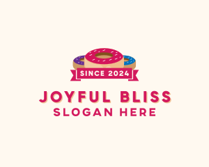 Sweet Doughnut Pastry logo design