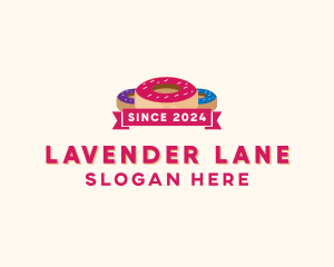 Sweet Doughnut Pastry logo design