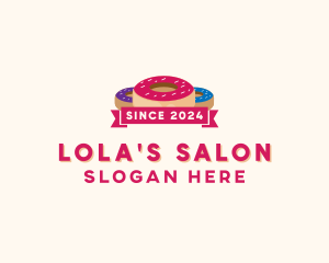 Sweet Doughnut Pastry logo design