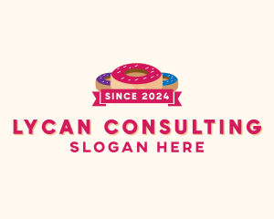 Sweet Doughnut Pastry logo design