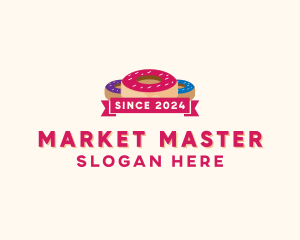 Sweet Doughnut Pastry logo design