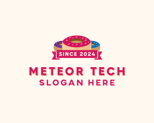 Sweet Doughnut Pastry logo design