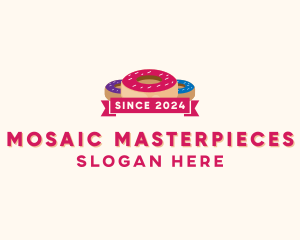 Sweet Doughnut Pastry logo design