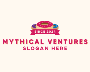 Sweet Doughnut Pastry logo design