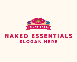 Sweet Doughnut Pastry logo design