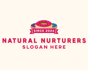 Sweet Doughnut Pastry logo design