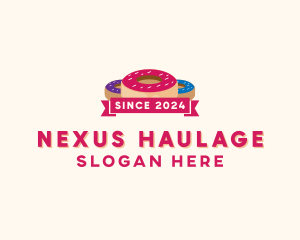 Sweet Doughnut Pastry logo design