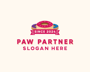 Sweet Doughnut Pastry logo design