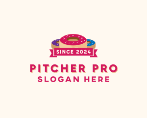 Sweet Doughnut Pastry logo design