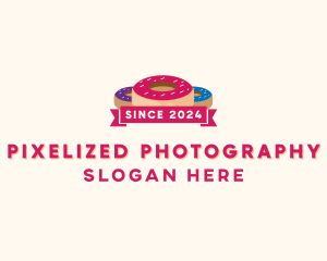 Sweet Doughnut Pastry logo design