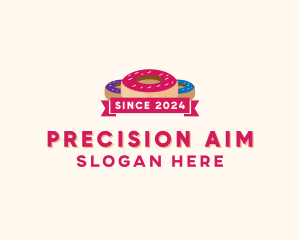 Sweet Doughnut Pastry logo design