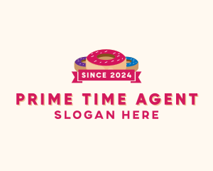 Sweet Doughnut Pastry logo design