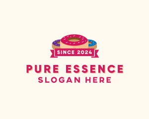 Sweet Doughnut Pastry logo design