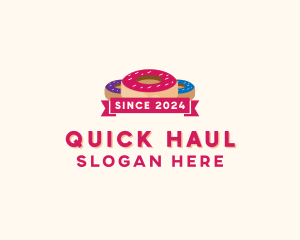 Sweet Doughnut Pastry logo design