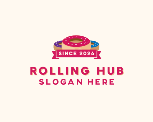 Sweet Doughnut Pastry logo design