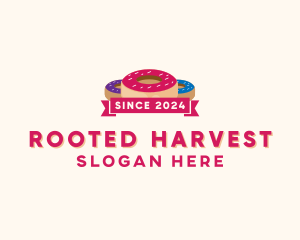 Sweet Doughnut Pastry logo design