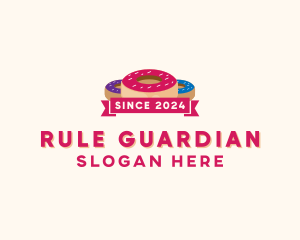 Sweet Doughnut Pastry logo design