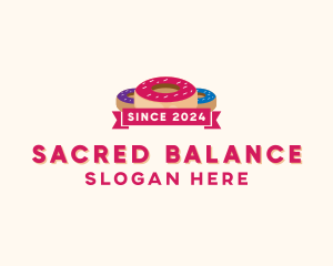 Sweet Doughnut Pastry logo design