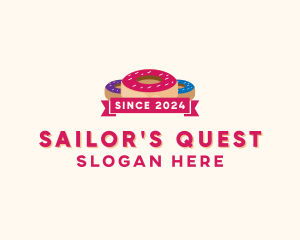 Sweet Doughnut Pastry logo design