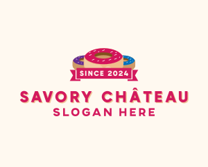 Sweet Doughnut Pastry logo design