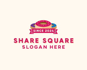 Sweet Doughnut Pastry logo design